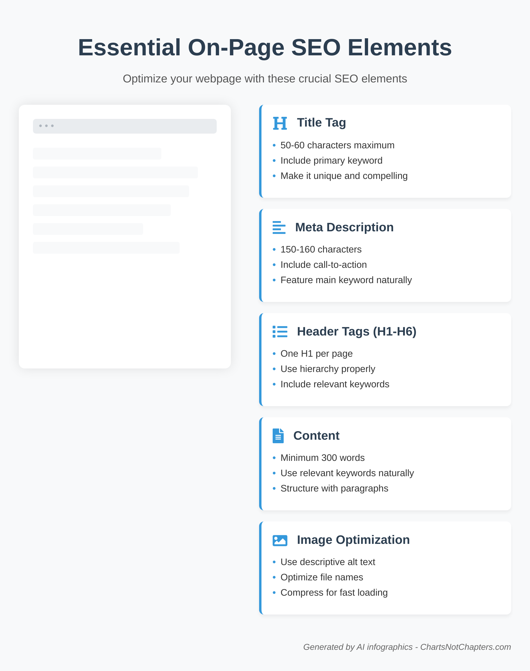 On-Page SEO Elements Infographic