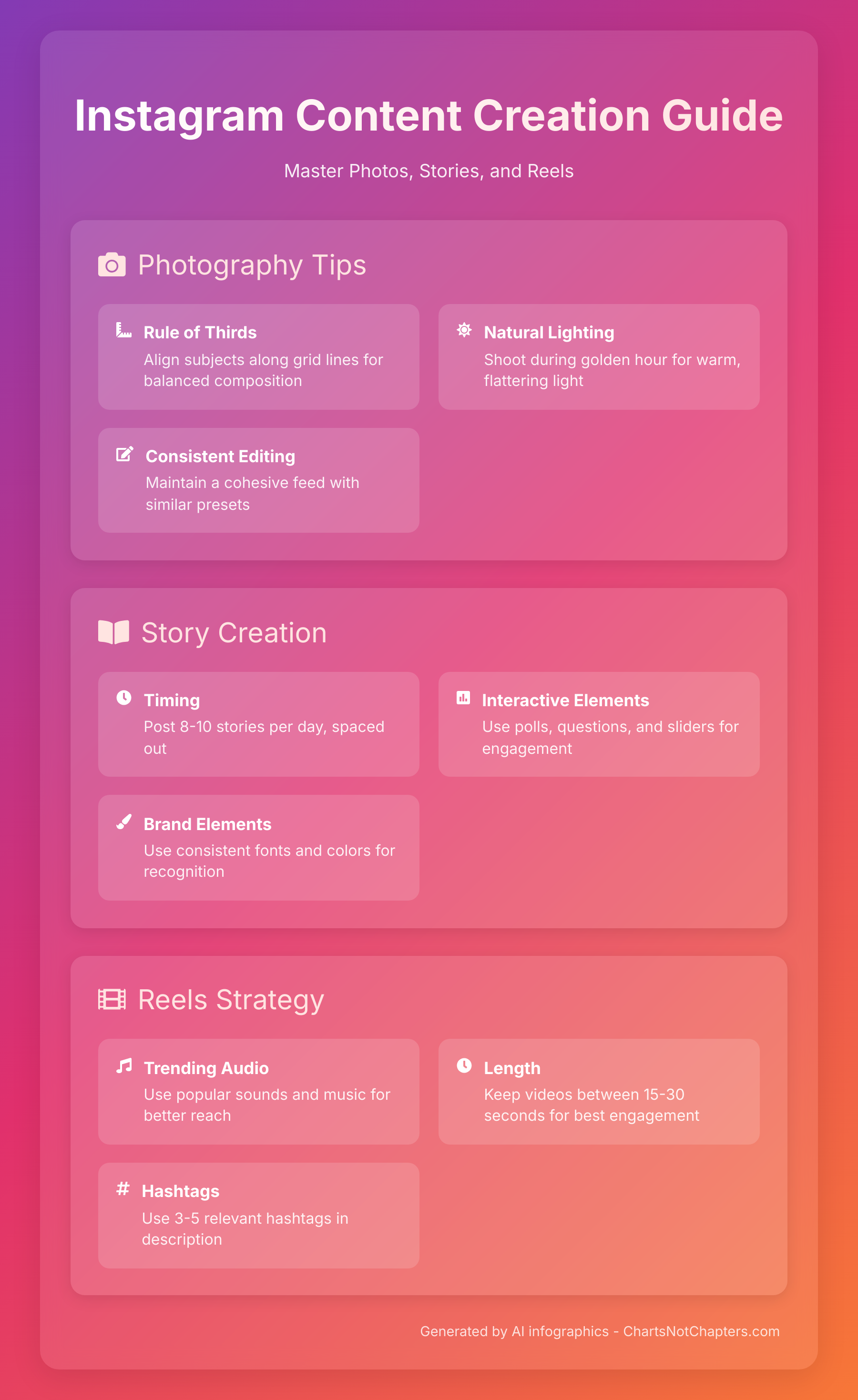 Instagram Content Creation Tips